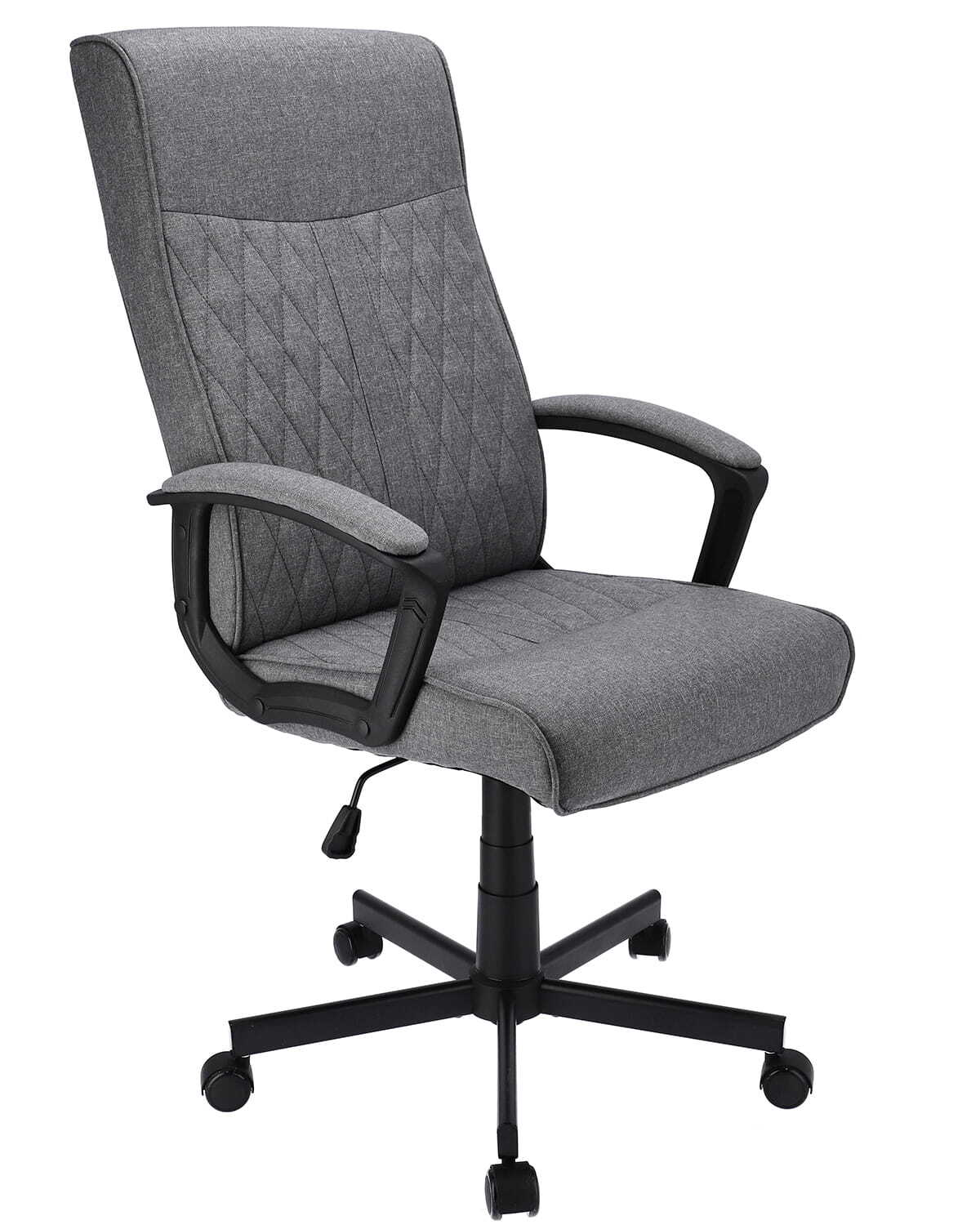 Офисное кресло Drom COMFORT 607 тканевое Серый (2387)