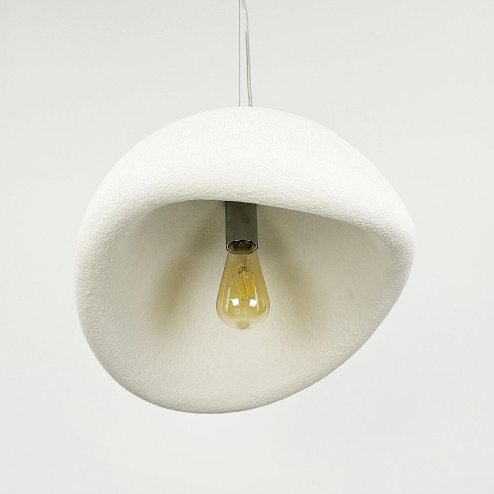 Світильник-хмара з гіпсовим корпусом 50х40х30 см Білий (MJ215-500) - фото 3