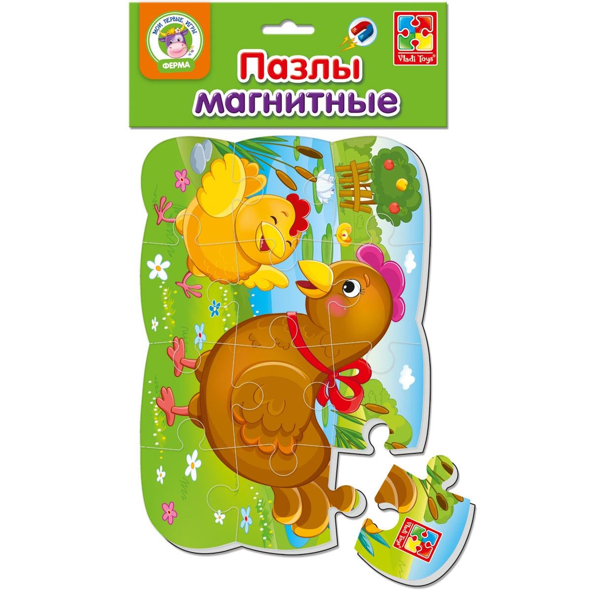 Пазли на магніті А5 Курочка та курча (MTT-81255)