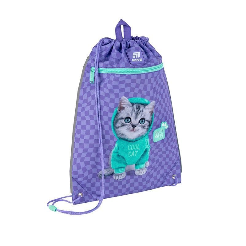 Сумка для обуви KITE Studio Pets 46x33 см Фиолетовый (SP25-601M-2)