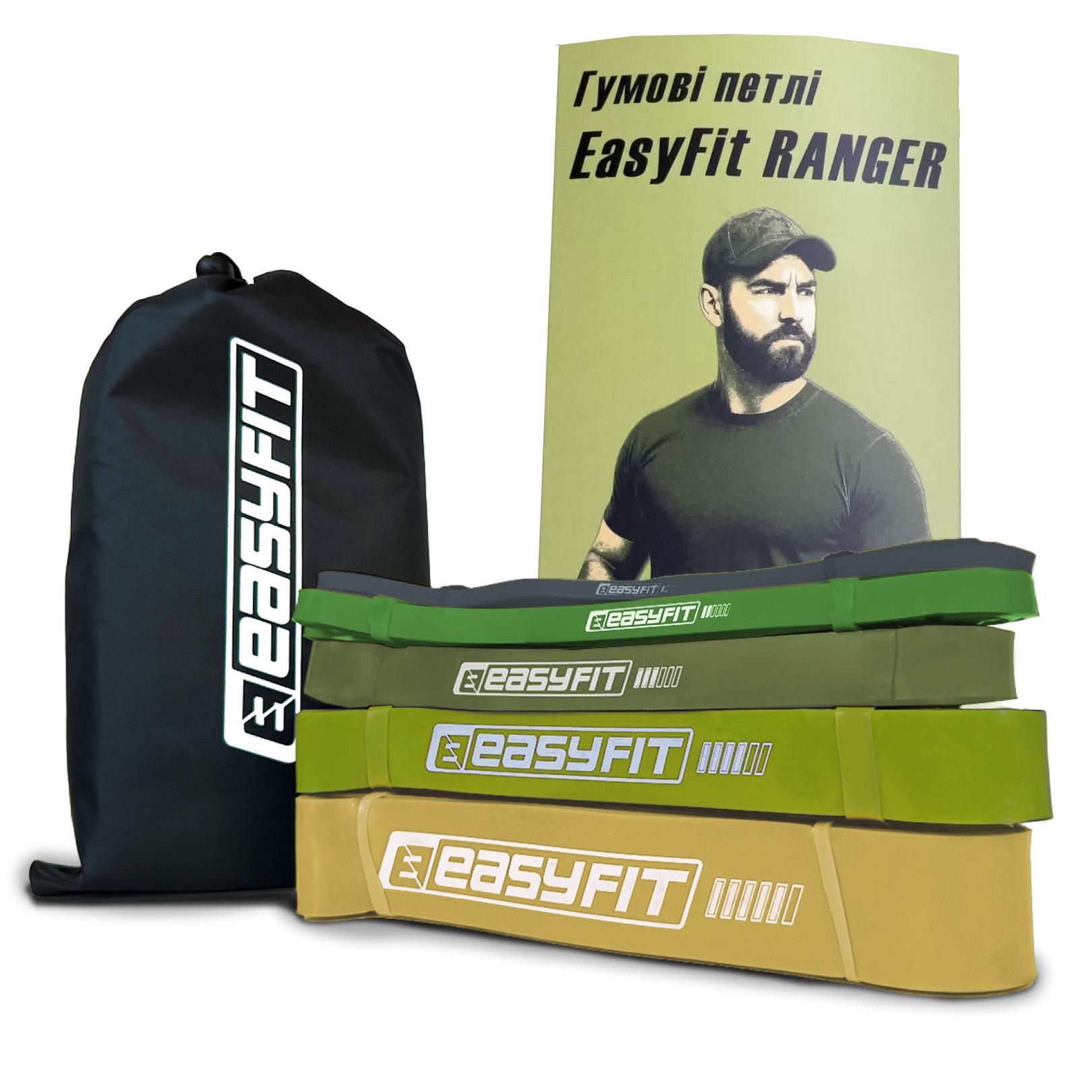 Резинові петлі EasyFit Ranger 1-65 кг 5 шт. (EF-2654-MG) Резинові петлі EasyFit Ranger 1-65 кг 5 шт. (EF-2654-MG)