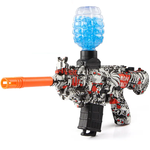 Пистолет электрический Water Gun RS99-24 с гелевыми шариками Red (d415)