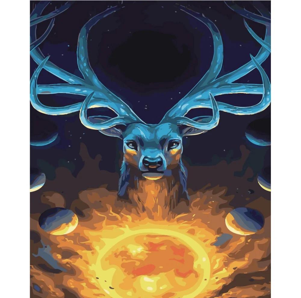 Картина по номерам Strateg Тотем Вселенной 40x50 см (SY6442)