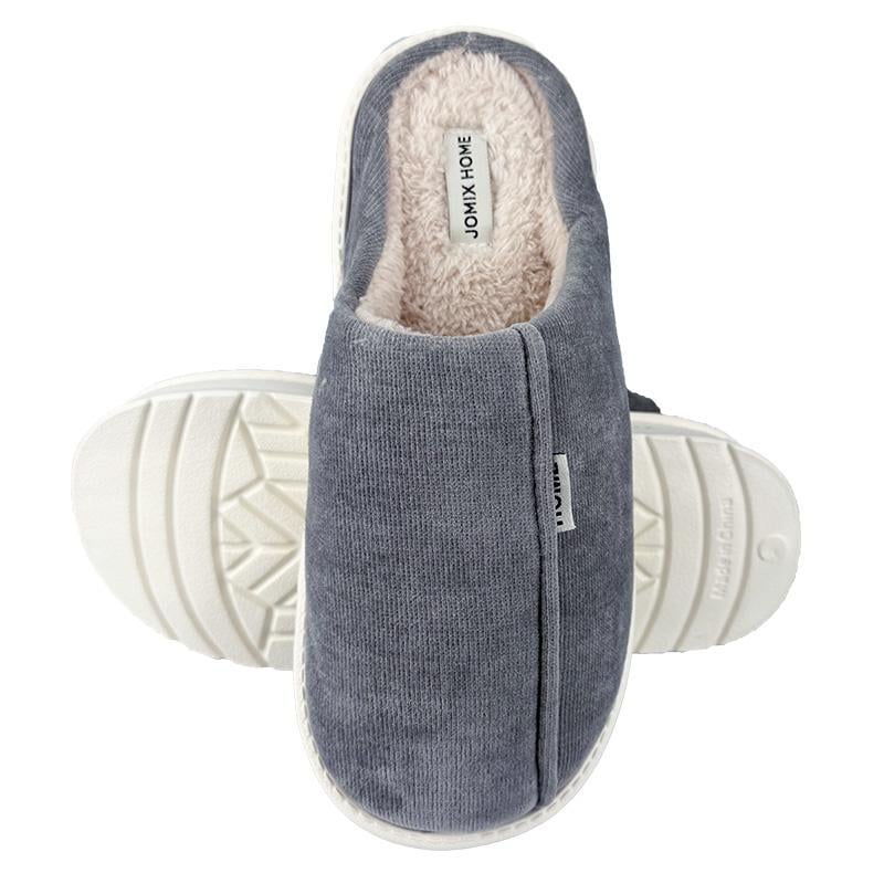 Комнатные мужские тапочки Jomix 10121-3 p. 42-43 27-27,5 см Серый