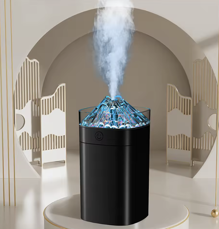 Увлажнитель воздуха-аромалампа USB с имитацией пламени Черно-синий (29468533) - фото 7 Увлажнитель воздуха-аромалампа USB с имитацией пламени Черно-синий (29468533) - фото 7