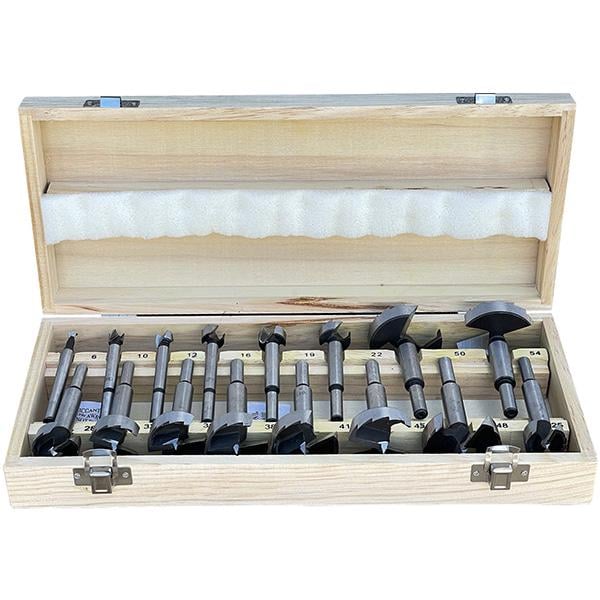 Сверла Vorfal по дереву Forstner 6-54 мм 16 шт. (V06133)