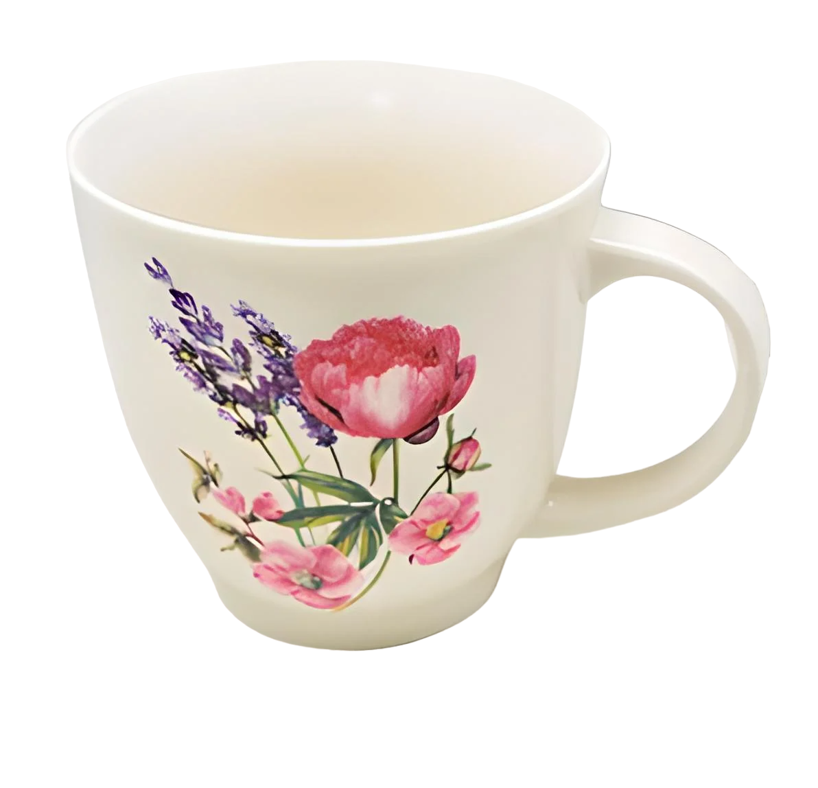 Чашка Stenson Цветы RX00839 420 мл (564331)
