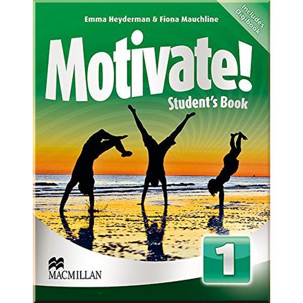 Учебник Motivate! 1 Student's Book with DVD-ROM with Digibook