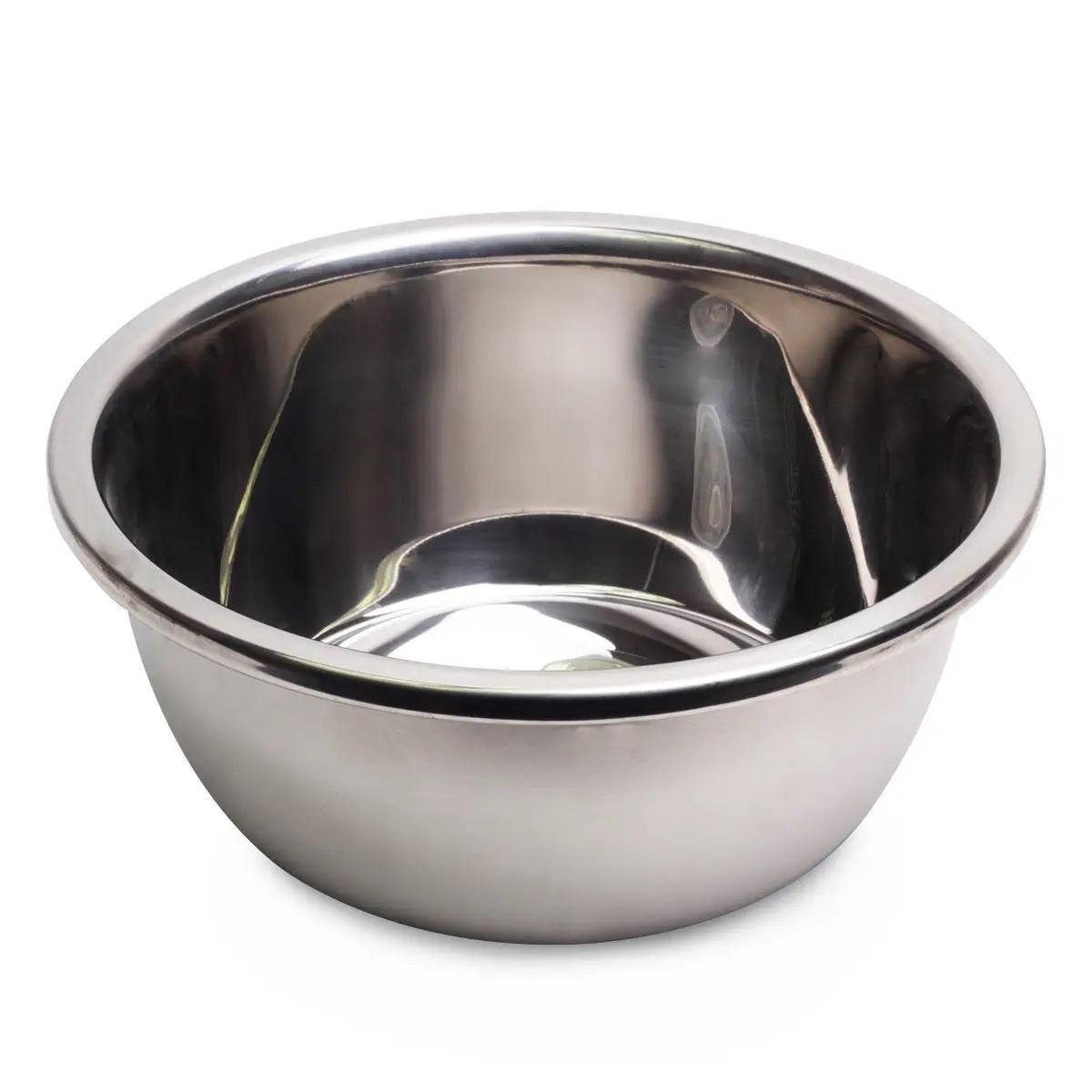 Миска Kamille из нержавеющей стали 26х11,5 см (KM-4376)