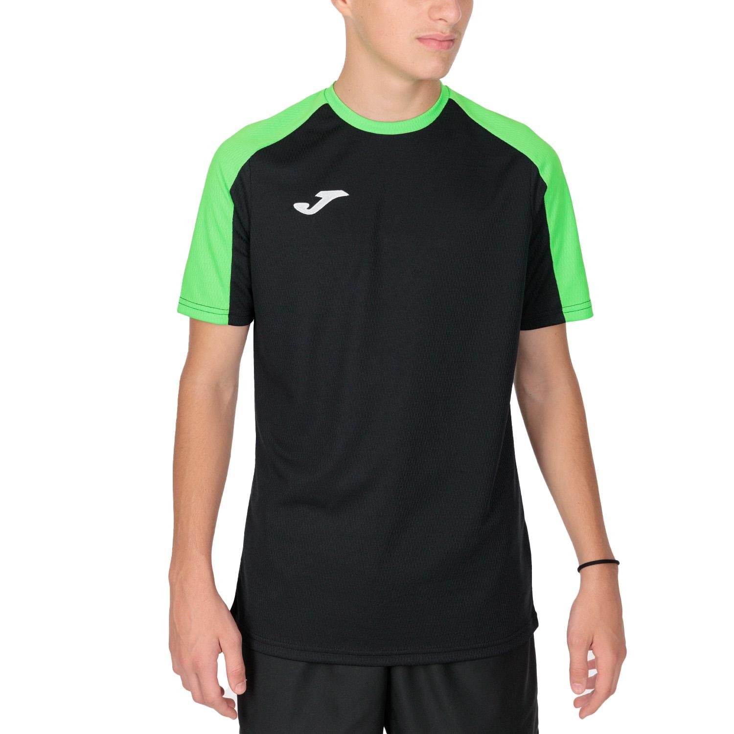 Футболка Joma 102748.117 Eco Championship Short Sleeve T-Shirt 3XS Black Fluor (8445456380184)