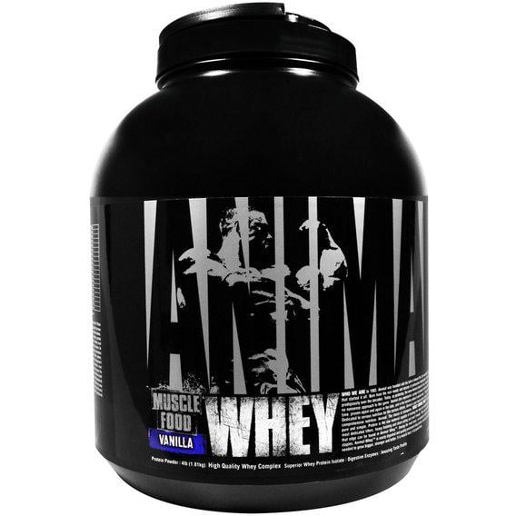 Протеин Universal Nutrition Animal Whey со вкусом ванили 1810 г 56 порций (000006764)
