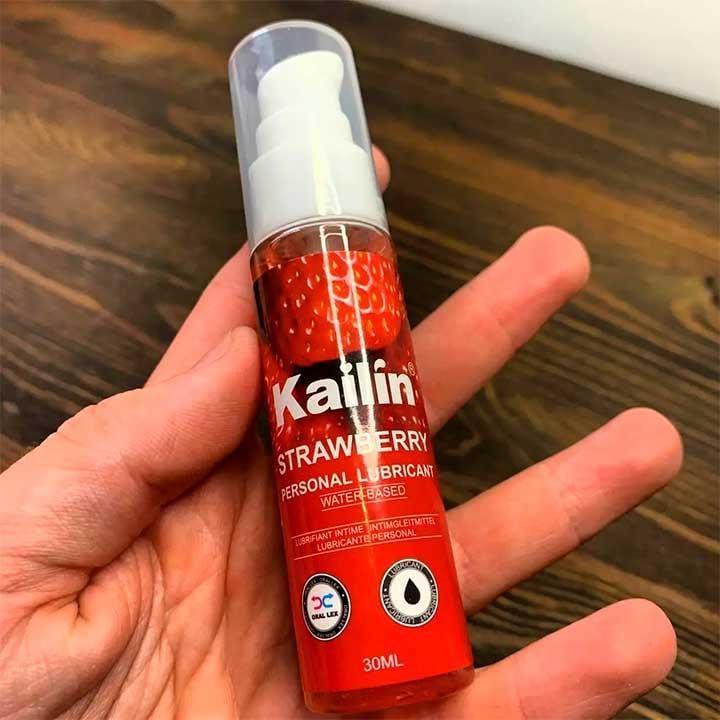 Гель-лубрикант їстівний зволожуючий зі смаком полуниці 30 мл (K0975-1) - фото 4 Гель-лубрикант їстівний зволожуючий зі смаком полуниці 30 мл (K0975-1) - фото 4