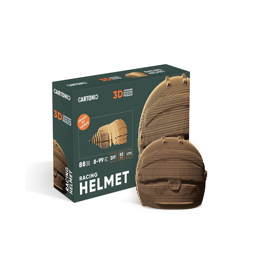 Картонний конструктор Cartonic 3D Puzzle HELMET (8987170) - фото 4