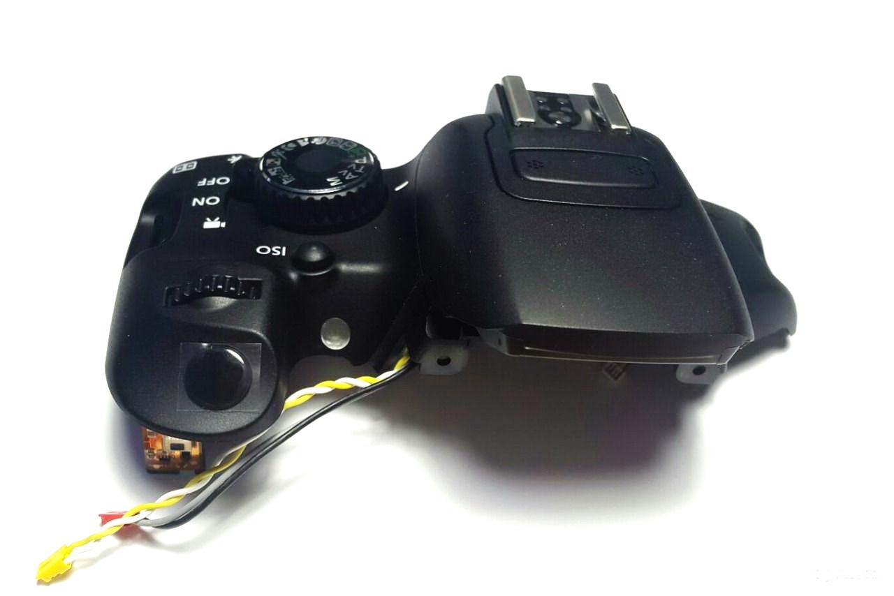 Часть корпуса камеры верхняя Canon 650D с предметами управления