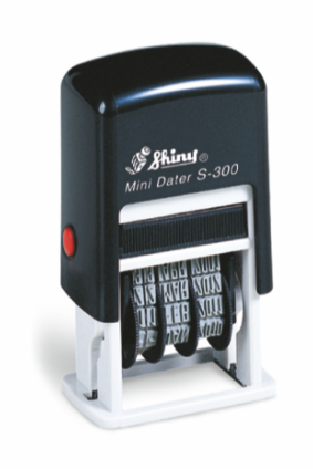 Датер пластмассовый 3 мм (26151517)