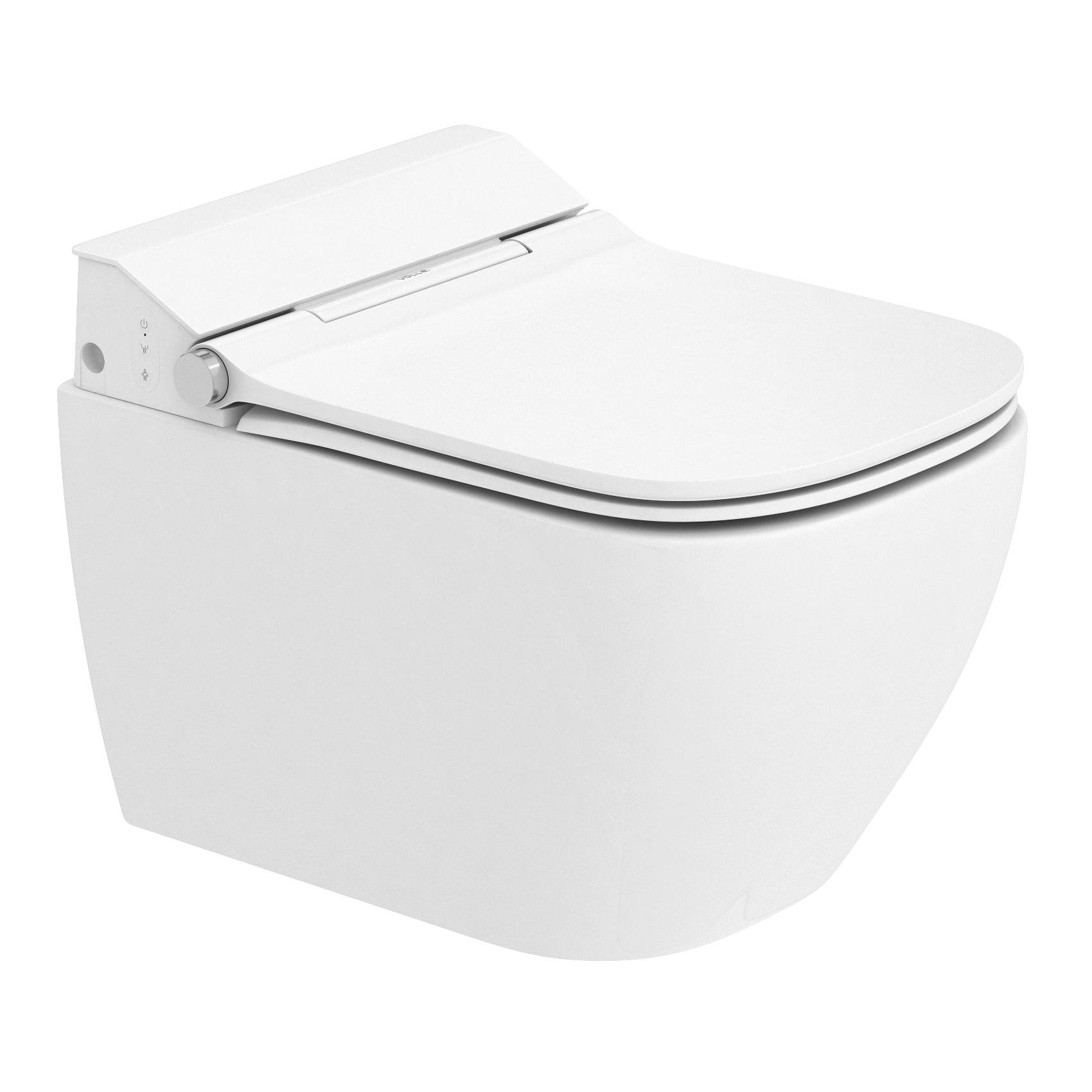 Унитаз подвесной Volle ORLANDO Rimless 1325.001057 в комплекте с сидением с функцией биде Белый (100444)