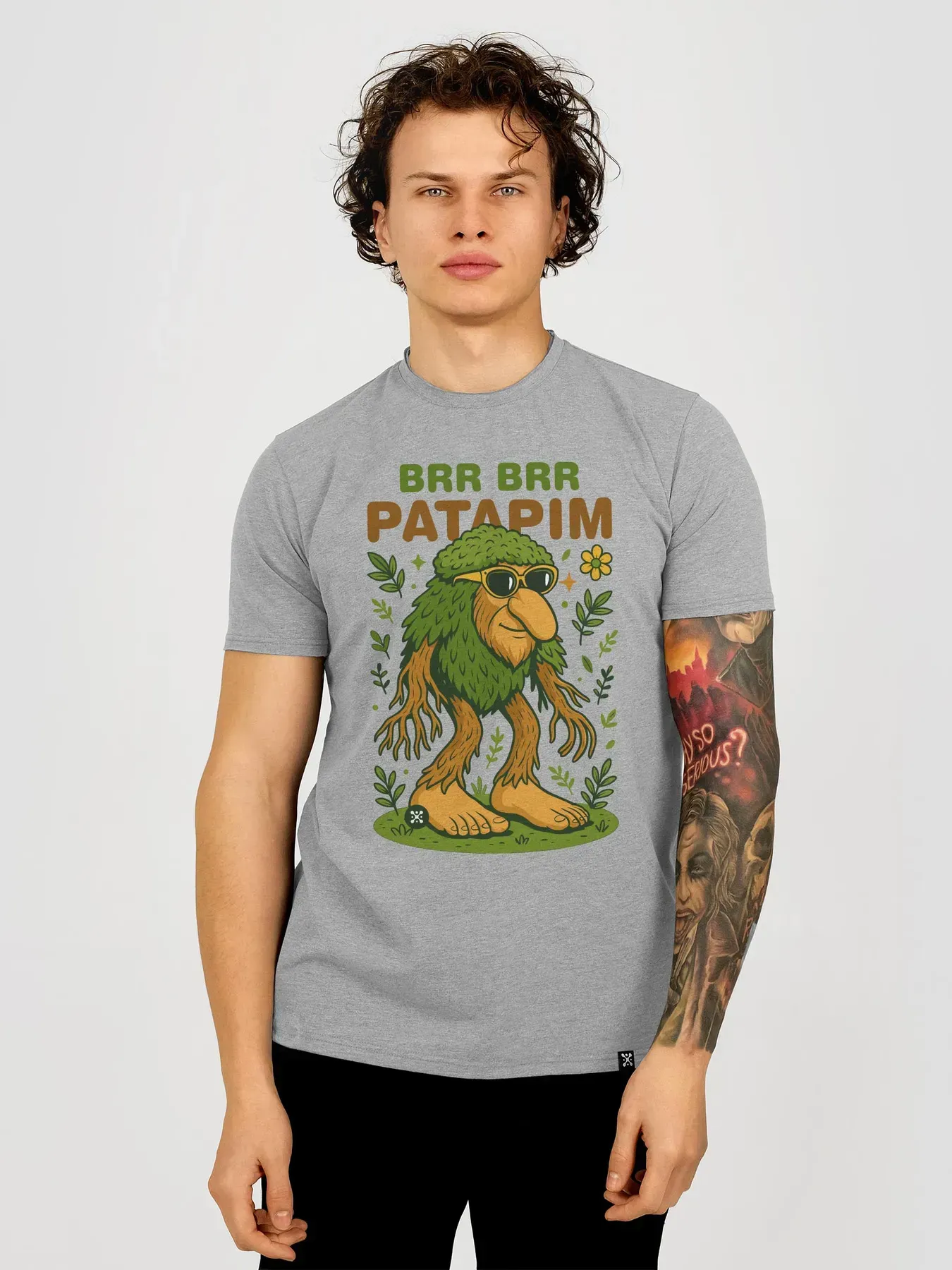 Футболка мужская Brr brr Patapim 3XL Серый (27040156) Футболка мужская Brr brr Patapim 3XL Серый (27040156)