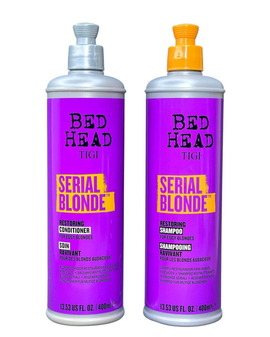 Восстановительный набор для блондинок Tigi Bed Head Serial Blonde restoring 400 мл Восстановительный набор для блондинок Tigi Bed Head Serial Blonde restoring 400 мл