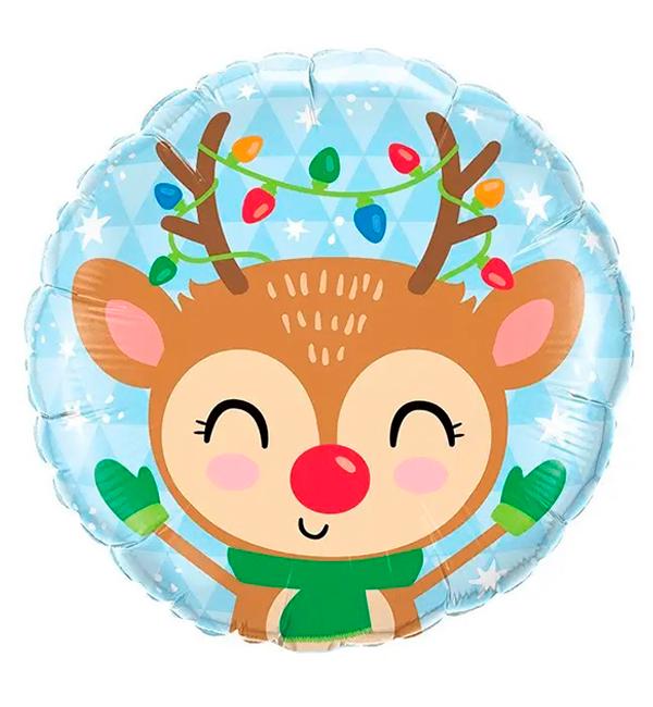 Воздушный шар Оленя 45 см (13420379)