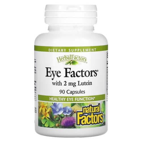 Лютеин Natural Factors Eye Factors 2 мг Lutein 90 капс. (NFS-04635)