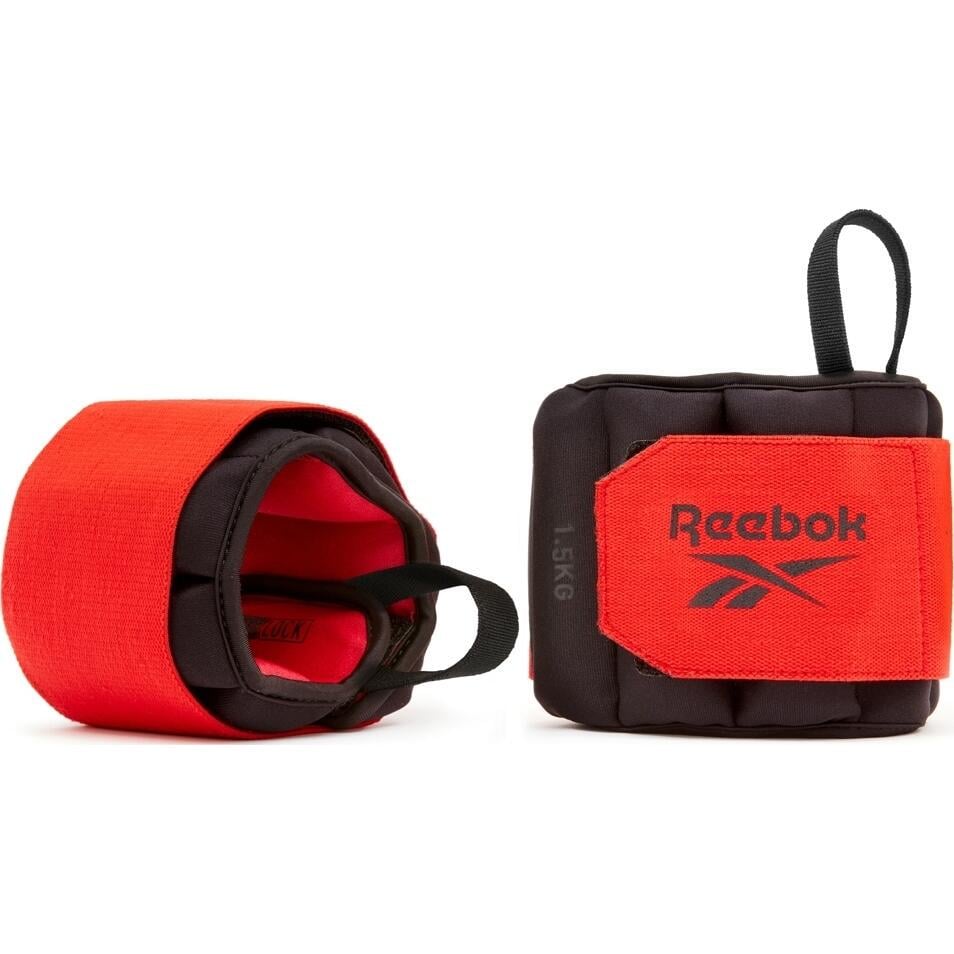 Утяжелители для запястья Reebok FLEXLOCK WRIST WEIGHTS 2 х 1,5 кг Черно-красный (RAWT-11262) Утяжелители для запястья Reebok FLEXLOCK WRIST WEIGHTS 2 х 1,5 кг Черно-красный (RAWT-11262)