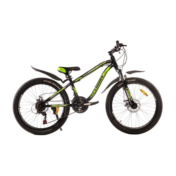 Велосипед Cross Rider 2023 24" Черно-зеленый (24CJS-004655  )