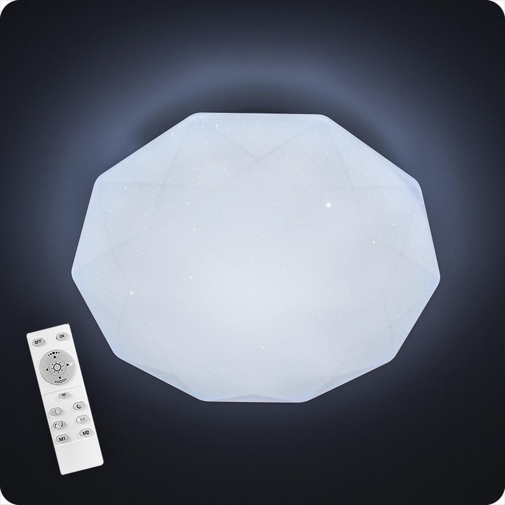 Люстра светодиодная 517 Xlight RGB с пультом 25 Вт Белый (01237)