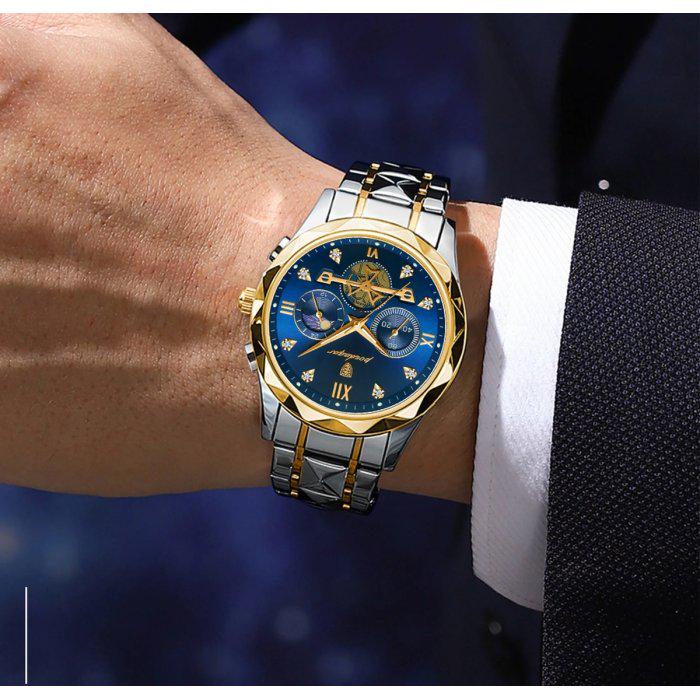 Годинник наручний чоловічий Poedagar Turbo Silver (1680) - фото 7