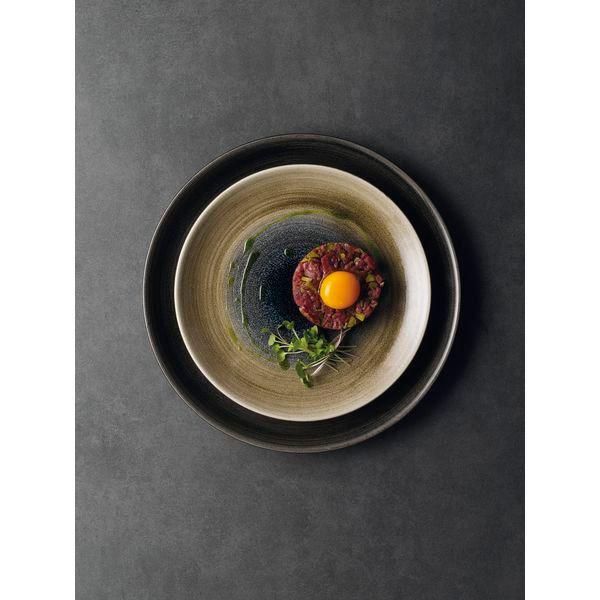 Тарелка обеденная Churchill Stonecast Aqueous 26 см Brown (SABTEV101) - фото 3