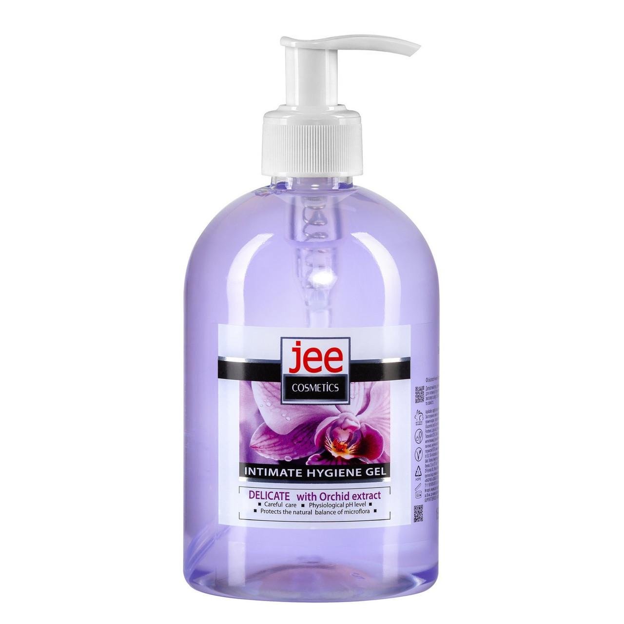 Гель для інтимної гігієни JEE Cosmetics Делікатний з екстрактом орхідеї 500 мл Гель для інтимної гігієни JEE Cosmetics Делікатний з екстрактом орхідеї 500 мл