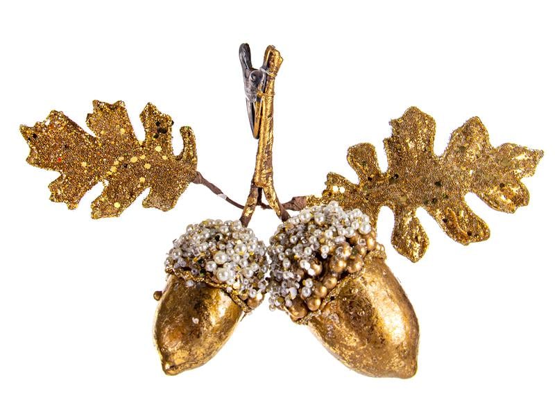 Елочное украшение Elen Желудь (66-192)