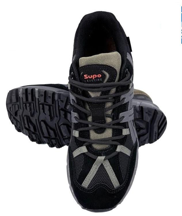 Кросівки чоловічі комбіновані термо з сірим 20887-3 p. 45 28-28,5 см Чорний Кросівки чоловічі комбіновані термо з сірим 20887-3 p. 45 28-28,5 см Чорний