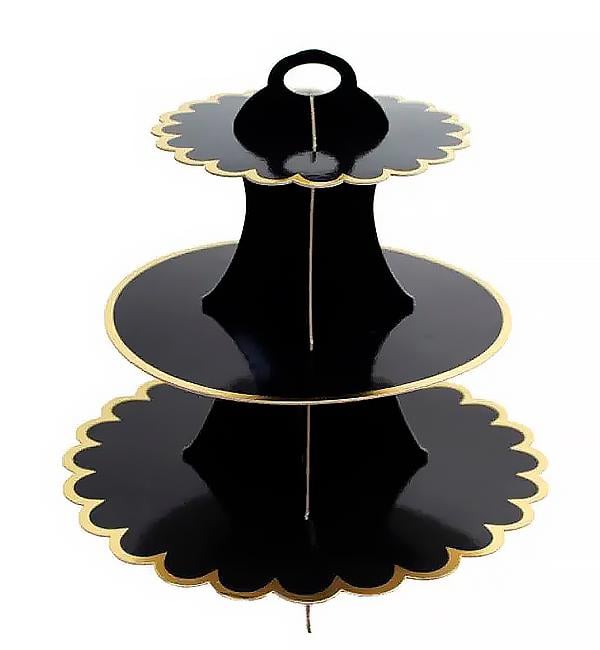 Подставка для капкейков 63 см Black (12383893) - фото 1 Подставка для капкейков 63 см Black (12383893) - фото 1