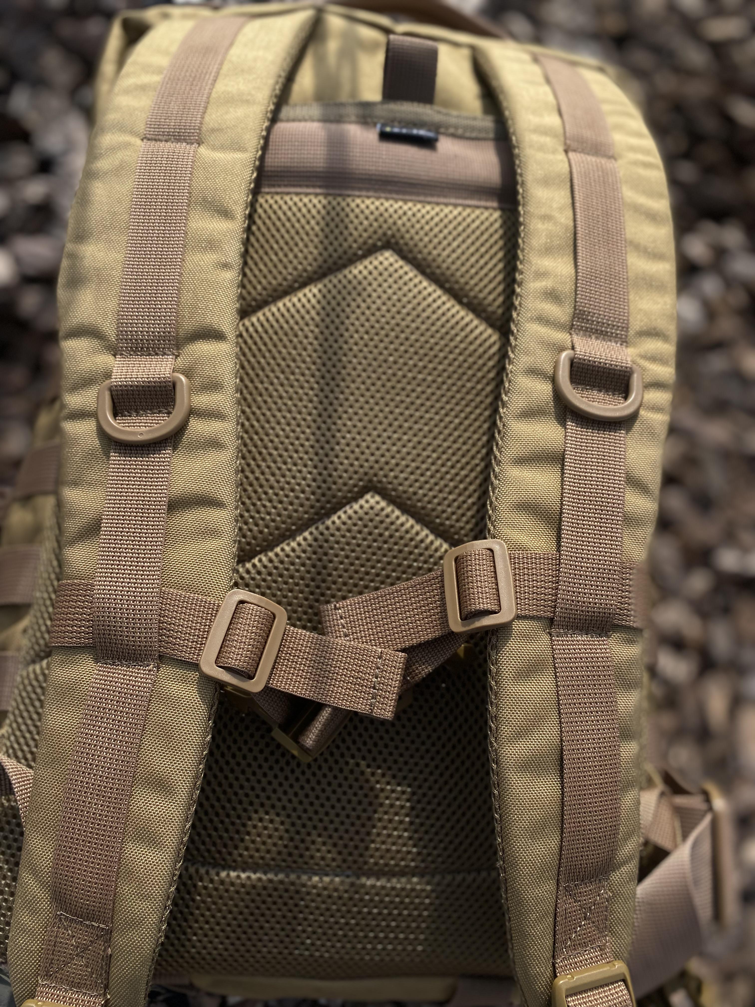 Рюкзак тактический водостойкий Molle 36 л Койот (25793863) - фото 8 Рюкзак тактический водостойкий Molle 36 л Койот (25793863) - фото 8