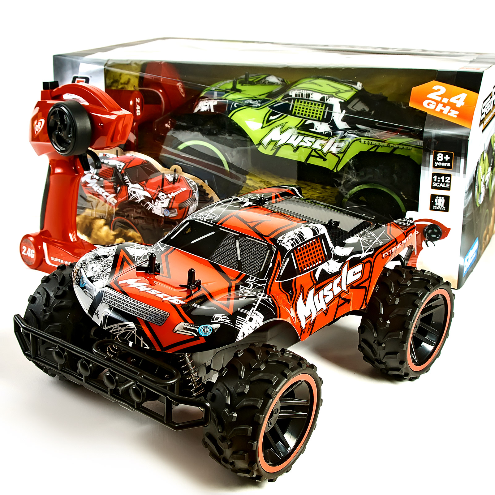 Игрушка на радиоуправлении полноприводный Джип