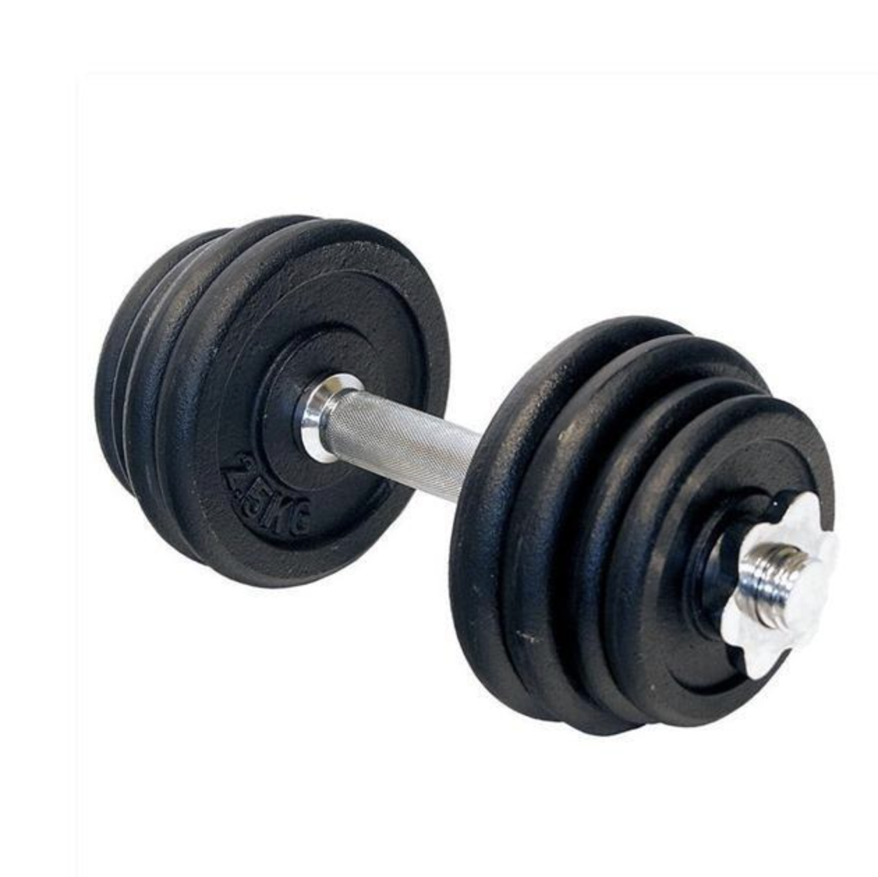 Гантеля HMS SG04 15 кг Чорний (309181) - фото 1 Гантеля HMS SG04 15 кг Чорний (309181) - фото 1