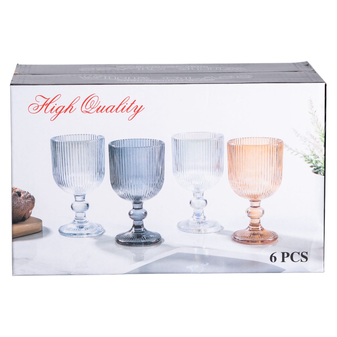 Набор стаканов для вина на низкой ножке 6 шт. по 220 мл - фото 5 Набор стаканов для вина на низкой ножке 6 шт. по 220 мл - фото 5