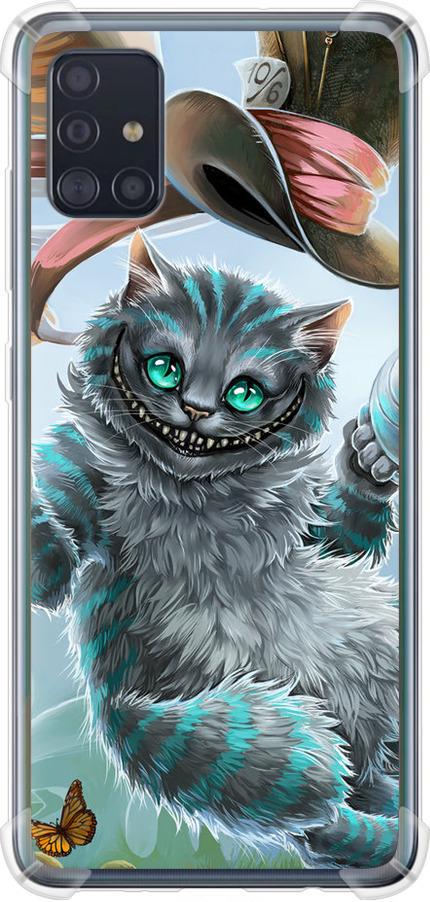 Чохол на Samsung Galaxy A51 2020 A515F Чеширський Кіт 2 (3993sp-1827-42517)