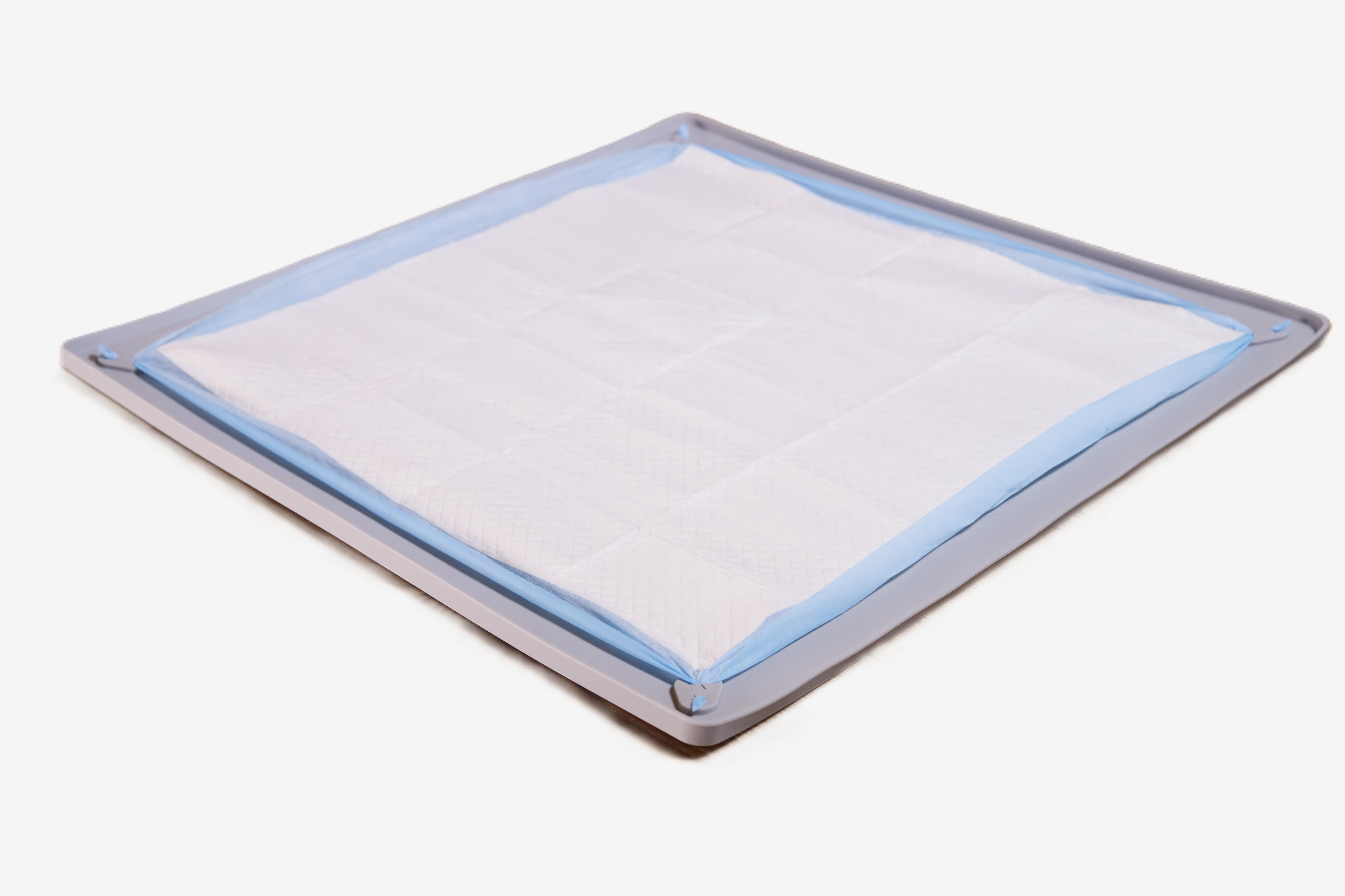 Туалет лоток під пелюшку для собак см Сірий