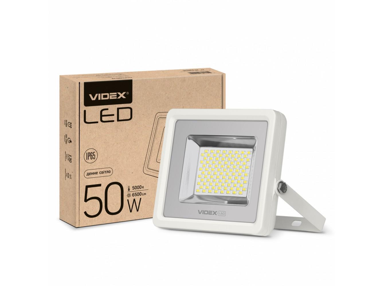 Прожектор світлодіодний Videx PREMIUM 50W 5000K Білий (27803448)