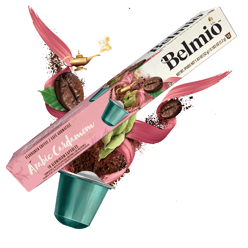 Кава у капсулах Belmio Arabic Cardamom формату Nespresso - фото 2 Кава у капсулах Belmio Arabic Cardamom формату Nespresso - фото 2