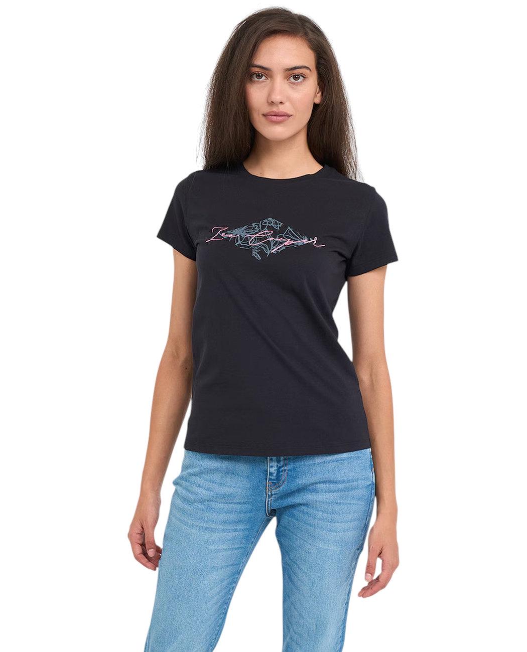 Футболка женская Lee Cooper 20196160.100 S Черный (5942723122261)