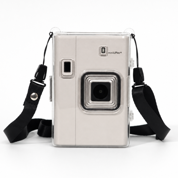Чехол для Fujifilm Instax Mini LiPlay+ с ремешком Прозрачный (34998671)