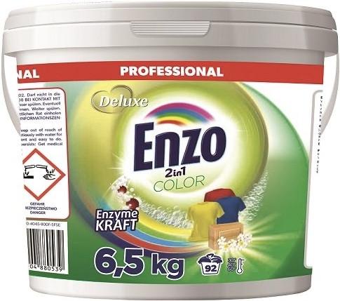 Пральний порошок сипучий для кольорових речей Deluxe Enzo Color на 92 прання 6,5 кг (2167009315)