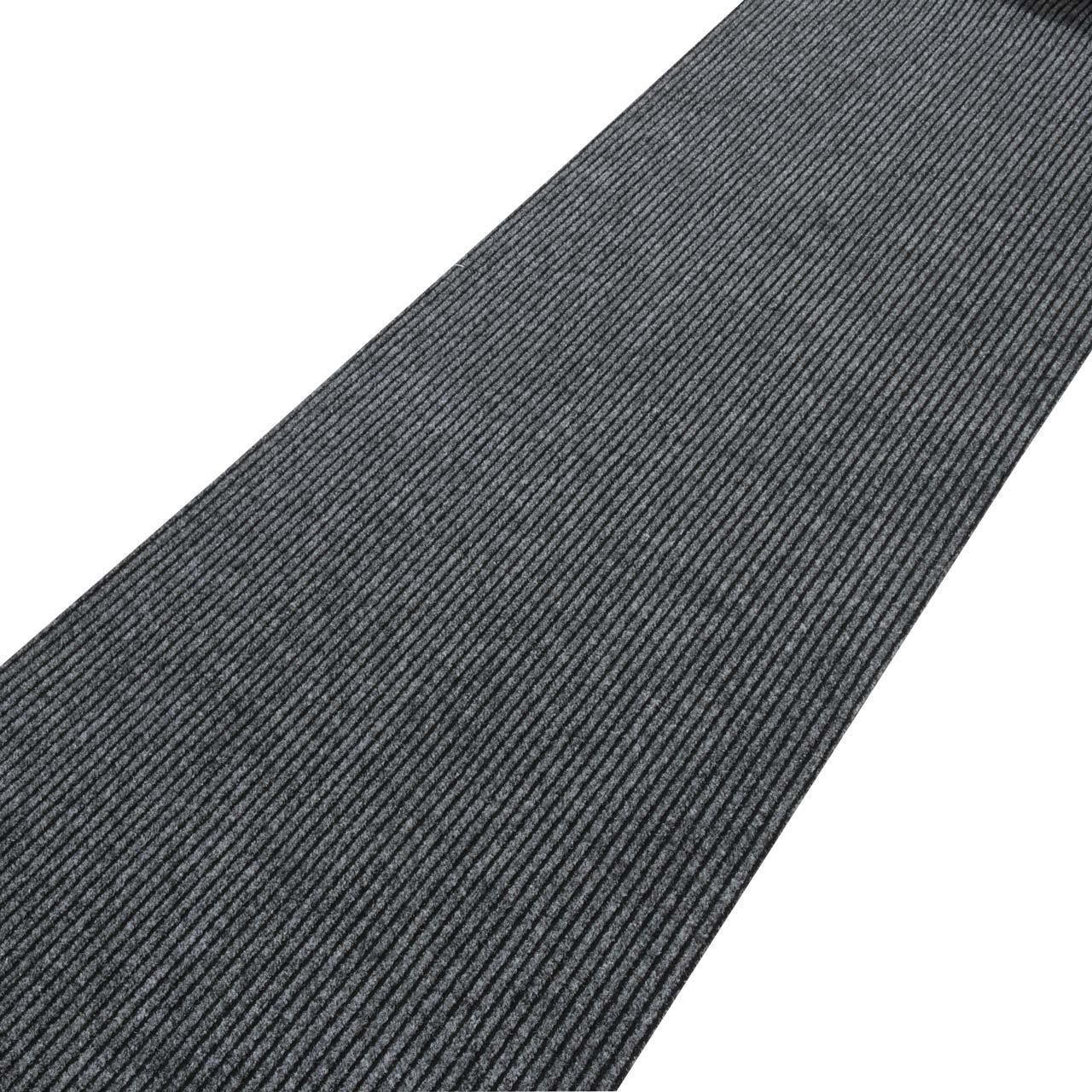 Килим брудозахисний з ворсом на гумовій основі DAKARIA Vebe Sheffield Run 70 0,8x1,2 м Сірий (00-00016998) - фото 7