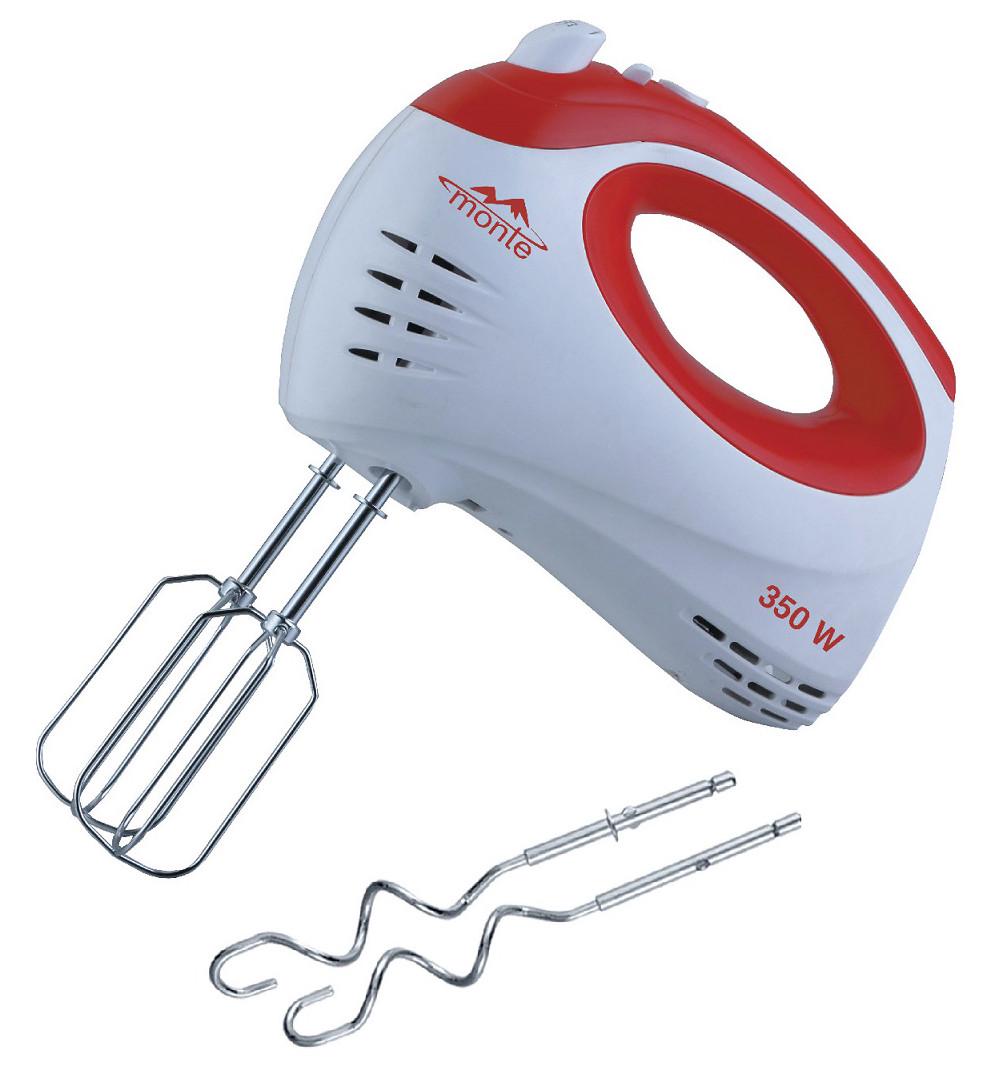 Міксер Monte MT-2004R 350 Bт Білий/Червоний (106516)