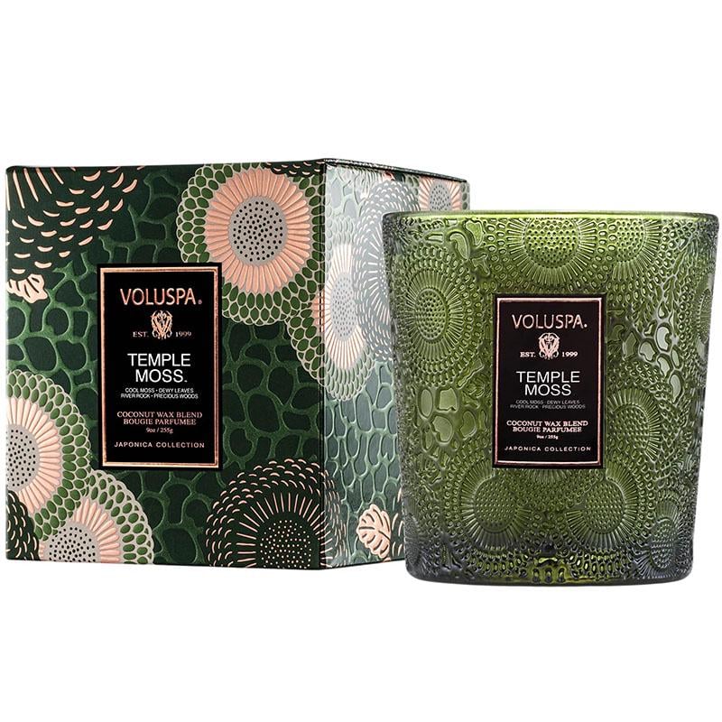 Свеча ароматическая Voluspa Japonica Temple Moss 255 г стеклянный стакан (111007008) Свеча ароматическая Voluspa Japonica Temple Moss 255 г стеклянный стакан (111007008)