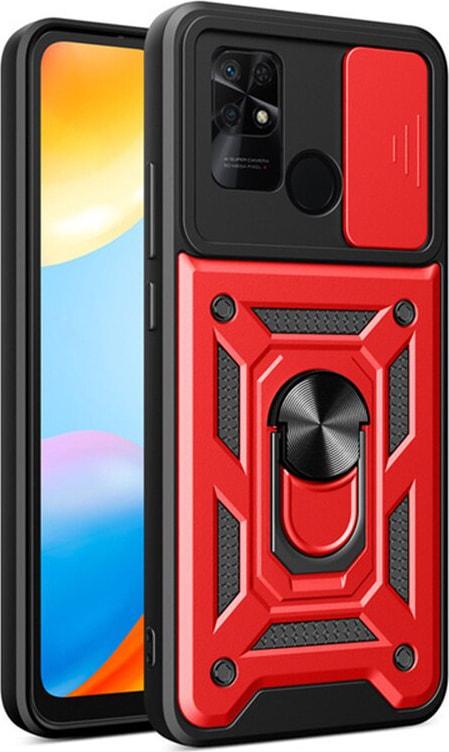 Чехол с защитой камеры 3DGuard Xiaomi Poco C40 Red (32487-2D) Чехол с защитой камеры 3DGuard Xiaomi Poco C40 Red (32487-2D)