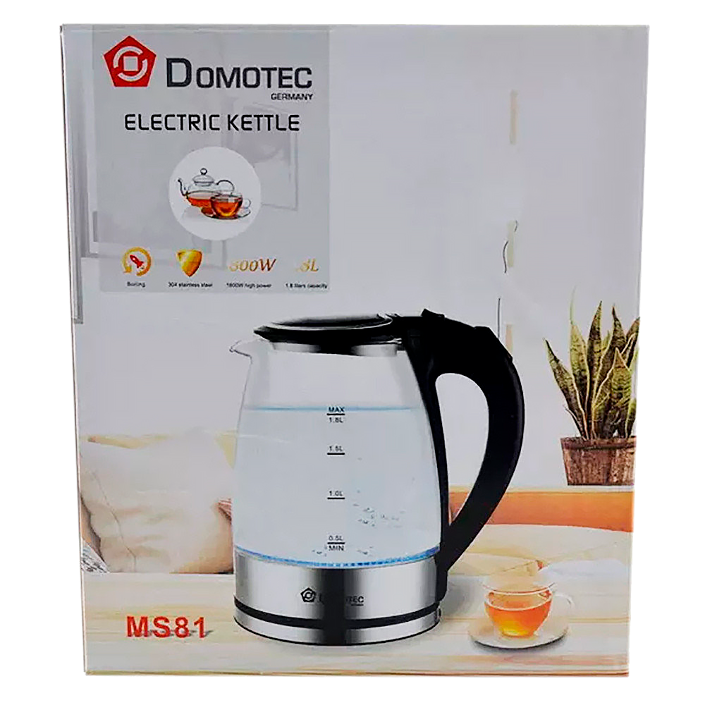 Электрочайник Domotec MS-81 1,8 л 1800W Черный (lp-90188_425) - фото 6