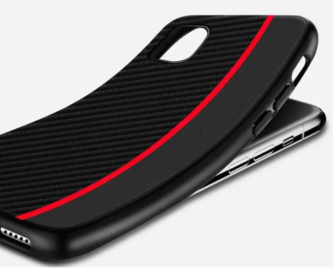 Чохол накладка Primolux CFC для Apple iPhone 13 Pro Max - Black&amp;Red - фото 4